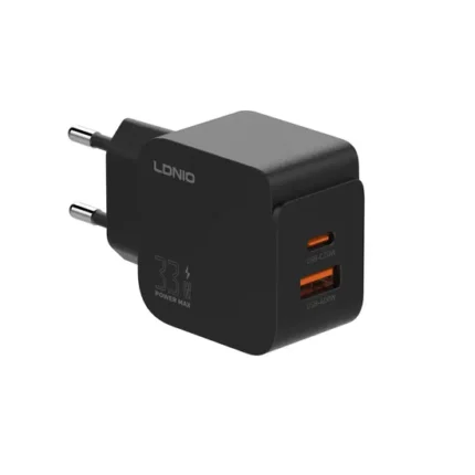 Q2 | LDNIO 33W USB-C/A Super Fast Charger with USB-C to USB-C data cable