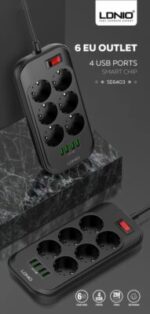 SE6403 POWER SOCKET WITH 4-USB - Image 3