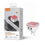 ⁦LDNIO A2405Q Dual USB Port Original Red home charger 30W⁩ - الصورة ⁦4⁩