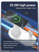 WL01 | LDNIO 5 IN 1 Desktop Wireless Charging Station - Image 4