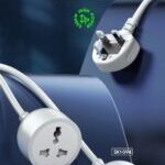 ⁦SC1017- 1 AC Outlet Universal Extension Power Socket⁩ - الصورة ⁦2⁩