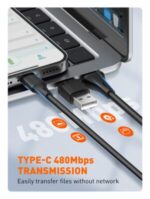 ⁦LC97UC | LDNIO Two-for-Three 100W Fast Charging Cable⁩ - الصورة ⁦9⁩