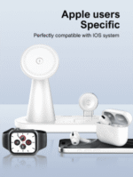 WL01 | LDNIO 5 IN 1 Desktop Wireless Charging Station - Image 3