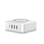 ⁦AW004 Desktop Wireless Charging Station⁩ - الصورة ⁦3⁩