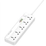 ⁦SC5415 LDNIO 20W PD 5 Universal Outlets With 4 USB Extension Socket PD 20W Fast Charging Power Strips⁩ - الصورة ⁦8⁩