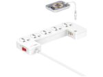 SN5310W LDNIO|15W Wireless Smart Power Strip 2 M Cord Extension Socket with PD/QC/AUTO-ID ports - Image 5
