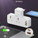 SC2311 | Power Socket 2 Port Universal | 1 PD 20W | 2 USB - Image 4