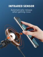 ⁦MA02 10W Adjustable Car Wireless Charger⁩ - الصورة ⁦5⁩