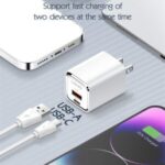 A2317C | Wall charger 30W PD/QC Fast Charger withwith USB-c to lightning Cable