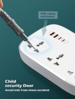 SC3416 LDNIO | 65W GaN high power Extension AC Outlet Power Strip with USB and Type C power strip - Image 5