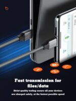 ⁦LC441i |LDNIO Original 30W Fast Charging PD QC Usb Data Type C To lightning  Charger Cable For iPhone 1M⁩ - الصورة ⁦4⁩