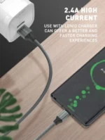 LS442 LDNIO | 2M Length 2.4A Fast Charge Data Cable For TYPE-C - Image 3