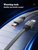 ⁦LC441i |LDNIO Original 30W Fast Charging PD QC Usb Data Type C To lightning  Charger Cable For iPhone 1M⁩ - الصورة ⁦5⁩