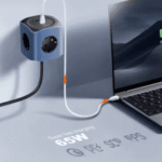 SE3338 | LDNIO 6 in 1 EU Power Socket Adapter Desktop Charger 65W USB-C - Image 2