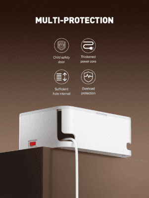 Hac46dbfd644a4753b37489e56dcc4823l-301x400 SN5310W LDNIO|15W Wireless Smart Power Strip 2 M Cord Extension Socket with PD/QC/AUTO-ID ports - Image 1