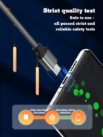 ⁦LC441i |LDNIO Original 30W Fast Charging PD QC Usb Data Type C To lightning  Charger Cable For iPhone 1M⁩ - الصورة ⁦8⁩