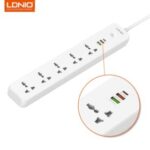 SC5319 | LDNIO Multi Socket Extension Lead with 5 AC 3 USB Power Socket Plug Extender 2M - Image 9