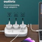 SC3416 LDNIO | 65W GaN high power Extension AC Outlet Power Strip with USB and Type C power strip - Image 4