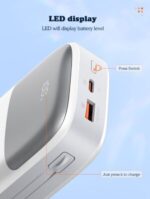 PQ20 | LDNIO 20000mAh Power Bank built-in dual cable 22.5w Fast charging - Image 5
