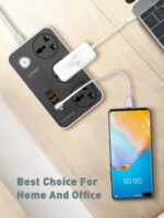 SC3412 | LDNIO Power Strip with 3 AC Sockets + PD Type-C Ports + 3 QC3.0 USB Ports - Image 6
