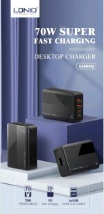 A4808Q | LDNIO 70W Desktop Fast Charger