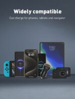 ⁦C103 | LDNIO 60W PD QC Super Fast Car charger with type-C Cable⁩ - الصورة ⁦6⁩
