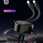 30W Wired Type-C OR Lightning Ultra Fast Car Charger C107