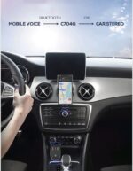 ⁦C704Q | LDNIO FM Transmitter Car Charger 3 USB PD QC 4+ Portable Phone Charger For Cars⁩ - الصورة ⁦8⁩
