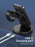 LDNIO WL02 5-in-1 Desktop Wireless Charging Station - Image 7