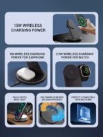 LDNIO WL02 5-in-1 Desktop Wireless Charging Station - Image 13