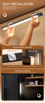 ⁦LDNIO Y5 Smart Motion-Activated Cabinet Light⁩ - الصورة ⁦4⁩
