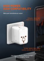 ⁦LDNIO Z8 45W GaN Universal Travel Adapter⁩ - الصورة ⁦5⁩
