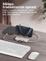 ⁦LDNIO DS-26U 6-in-1 USB-C Docking Station⁩ - الصورة ⁦3⁩