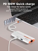 ⁦LDNIO DS-26U 6-in-1 USB-C Docking Station⁩ - الصورة ⁦5⁩