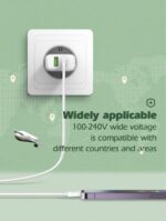 ⁦LDNIO A2221 12W Dual USB Wall Charger⁩ - الصورة ⁦4⁩