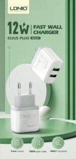 LDNIO A2221 12W Dual USB Wall Charger