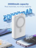 LDNIO PQ18 20000mAh Magnetic Wireless Power Bank - Image 6