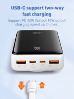 LDNIO PQ18 20000mAh Magnetic Wireless Power Bank - Image 8
