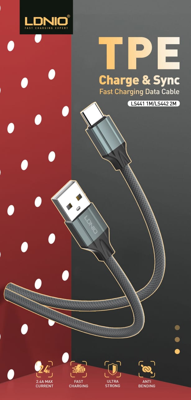 WhatsApp Image 2026-06-21 at 18.07.24 (5) LDNIO LS441 Fast Charging Data Cable - Image 1