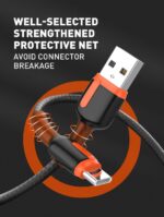 ⁦LDNIO LS531 2.4A Classic PVC USB 3.0 Data Cable⁩ - الصورة ⁦5⁩