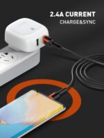 ⁦LDNIO LS531 2.4A Classic PVC USB 3.0 Data Cable⁩ - الصورة ⁦7⁩