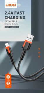 LDNIO LS531 2.4A Classic PVC USB 3.0 Data Cable