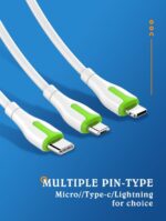 ⁦LDNIO LS571 2.1A Fast Charging Data Cable⁩ - الصورة ⁦3⁩