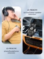 ⁦LDNIO LS-Y81A AUX Audio Cable⁩ - الصورة ⁦4⁩