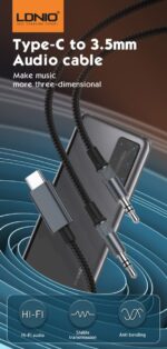 LDNIO LS-Y81C USB-C to 3.5mm AUX Audio Cable