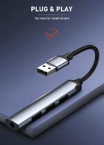 ⁦LDNIO DS-104U 4-in-1 USB Hub⁩ - الصورة ⁦6⁩