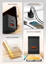 ⁦LDNIO Q1 20W Fast Charger⁩ - الصورة ⁦6⁩