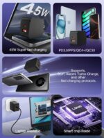 ⁦LDNIO Q3 45W Fast Charger⁩ - الصورة ⁦9⁩