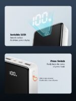 ⁦LDNIO PQ22 20000mAh Power Bank⁩ - الصورة ⁦5⁩