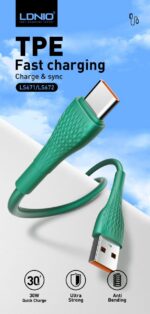 LDNIO LS671 (or LS-671) 30W Fast Charging Cable